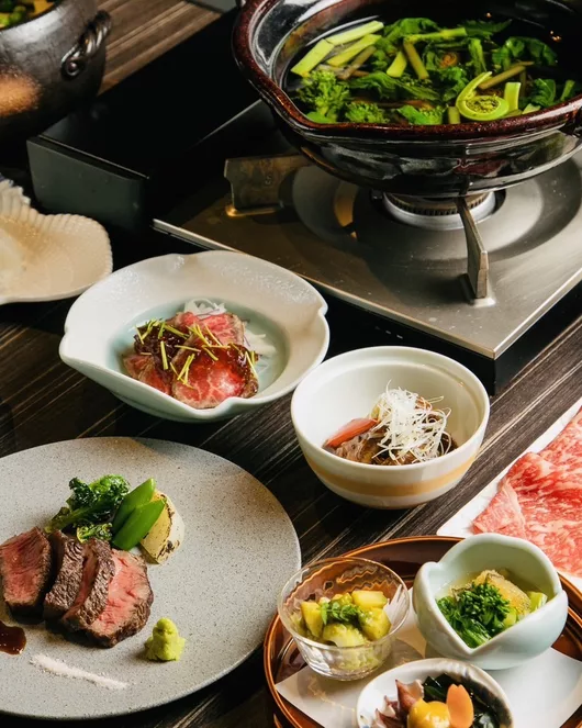 Hanakago Course (Lunch Only)